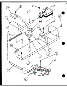 Door Latch parts for Amana Electric Range ARH660-P8577204S from AppliancePartsPros.com