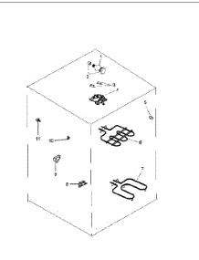 Electric Components parts for Amana Electric Range ARH6700LL-P1142686NLL from AppliancePartsPros.com