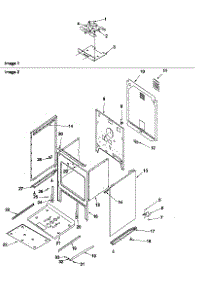 Cabinet parts for Amana Electric Range ARH6710LL-P1143430NLL from AppliancePartsPros.com