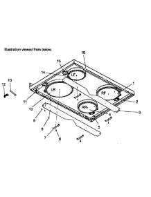 Main Top Assembly parts for Amana Electric Range ARHC7700E/P1142683NE from AppliancePartsPros.com