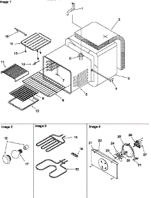 Cavity parts for Amana Electric Range ARHC8700E-P1143420NE from AppliancePartsPros.com