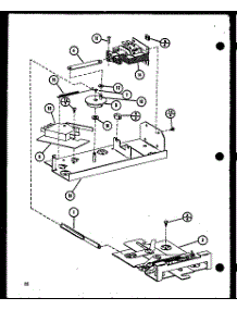 Latch Lock parts for Amana Electric Range ARR-201/P85450-2S from AppliancePartsPros.com