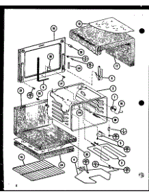 Oven parts for Amana Electric Range ARR-401/P85312-10S from AppliancePartsPros.com