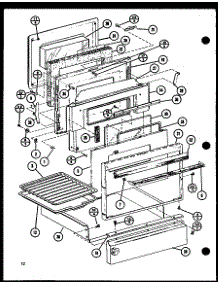 (Arr-402 / P85312-9S) parts for Amana Electric Range ARR-401/P85312-8S from AppliancePartsPros.com