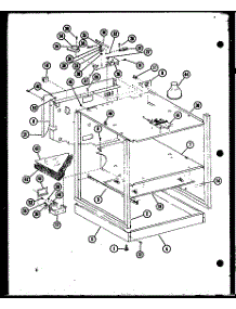 Panel Assembley parts for Amana Electric Range ARR301-P85312-1S from AppliancePartsPros.com