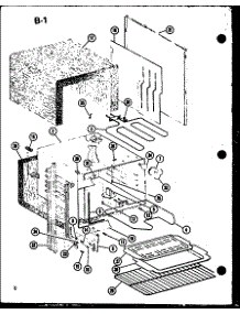 Main Body parts for Amana Electric Range ARR301-P85312-2S from AppliancePartsPros.com
