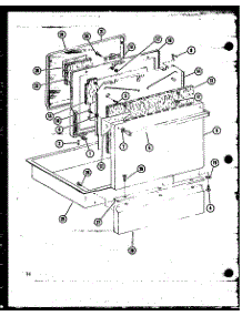 Door 2 And Drawer parts for Amana Electric Range ARR303-P85235-1S from AppliancePartsPros.com