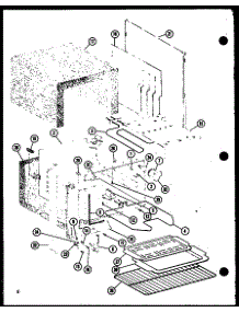 Main Body parts for Amana Electric Range ARR303-P85511-5S from AppliancePartsPros.com