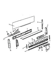 Control Panel (Arr623l,W / P1130983nl,W) (Arr623l,W / P1142611nl,W) (Arr625l,W / P1130960nl,W) (Arr625l,W / P1130970nl,W) (Arr625l,W / P1142610nl,W) parts for Amana Electric Range ARR629L,W-P1142616NLW from AppliancePartsPros.com