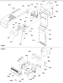 Ice Maker / Control Assy parts for Amana Side-By-Side Refrigerator ARS2365AW-PARS2365AW0 from AppliancePartsPros.com