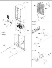 Evap Assy, Drier parts for Amana Side-By-Side Refrigerator ARS2464BB-PARS2464BB0 from AppliancePartsPros.com