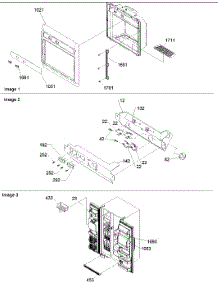 Fa??Ade Dispenser Cover, Elec Brkt Assy parts for Amana Side-By-Side Refrigerator ARS2666AC-PARS2666AC0 from AppliancePartsPros.com