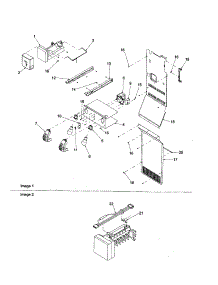 Freezer Lighting / Auger parts for Amana Side-By-Side Refrigerator ARS2667BC-PARS2667BC0 from AppliancePartsPros.com