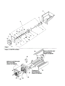Ice Bucket / Auger parts for Amana Side-By-Side Refrigerator ARS2667BC-PARS2667BC0 from AppliancePartsPros.com