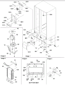 Drain, Rollers, And Evap Assy parts for Amana Side-By-Side Refrigerator ARS266XAW-PARS266XAW0 from AppliancePartsPros.com