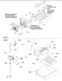 Ice Maker Parts parts for Amana Side-By-Side Refrigerator ARS9107AS-PARS9107AS0 from AppliancePartsPros.com