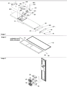 Freezer Door parts for Amana Side-By-Side Refrigerator ARS9167AB-PARS9167AB0 from AppliancePartsPros.com