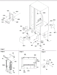 Drain, Rollers & Evap Assy parts for Amana Side-By-Side Refrigerator ARS9168AW-PARS9168AW0 from AppliancePartsPros.com
