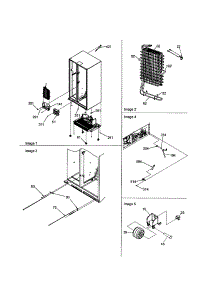 Evaporator / Drier / Rollers parts for Amana Side-By-Side Refrigerator ARSE664BC-PARSE664BC0 from AppliancePartsPros.com
