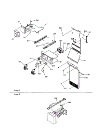 Freezer Lighting / Auger parts for Amana Side-By-Side Refrigerator ARSE664BC-PARSE664BC0 from AppliancePartsPros.com