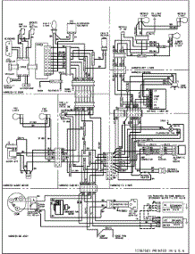 Wiring Information parts for Amana Side-By-Side Refrigerator ARSE667BB-PARSE667BB1 from AppliancePartsPros.com