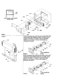 Evaporator / Evaporator Fan Motor parts for Amana Top-Mount Refrigerator ART2127AB-PART2127AB0 from AppliancePartsPros.com