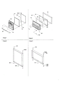 Door Assembly parts for Amana Top-Mount Refrigerator ART2127AW-PART2127AW0 from AppliancePartsPros.com
