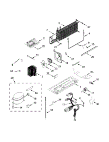 Unit Parts parts for Amana Top-Mount Refrigerator ART308FFDB00 from AppliancePartsPros.com