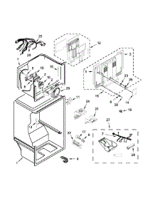 Liner Parts parts for Amana Top-Mount Refrigerator ART308FFDW01 from AppliancePartsPros.com