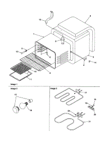 Cavity parts for Amana Electric Range ART6021L-P1143811NL from AppliancePartsPros.com