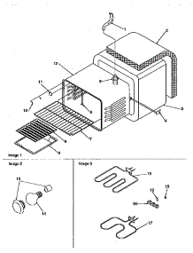 Cavity parts for Amana Electric Range ART6110LL/P1143453LL from AppliancePartsPros.com