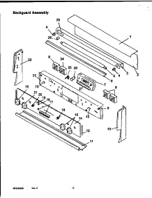 Control Panel parts for Amana Electric Range ART6600LL-P1143405NLL from AppliancePartsPros.com