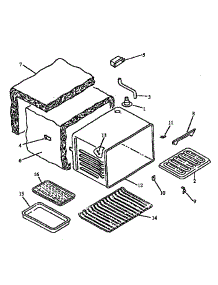 Oven Assembly parts for Amana Electric Range ART660E-P1130976N from AppliancePartsPros.com