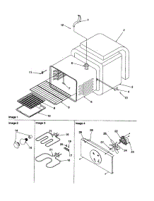 Cavity parts for Amana Electric Range ARTC7021W-P1143814NW from AppliancePartsPros.com