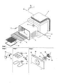 Cavity parts for Amana Electric Range ARTC7114WW-P1143804NWW from AppliancePartsPros.com