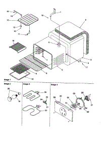 Cavity parts for Amana Electric Range ARTC8600E/P1143692NE from AppliancePartsPros.com