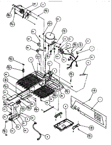 Panasonic Compressor parts for Amana Side-By-Side Refrigerator ASE526K-P1109904W from AppliancePartsPros.com