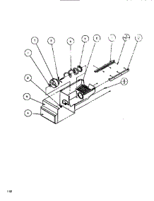 Crushed Ice Bucket (Cont.) parts for Amana Side-By-Side Refrigerator ASE526M-P1164004W from AppliancePartsPros.com