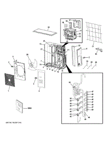 Room Air Conditioner parts for Ge Room Air Conditioner ASH436NCDDA1 from AppliancePartsPros.com