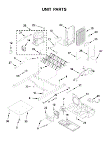 Unit Parts parts for Amana Side-By-Side Refrigerator ASI2175GRW03 from AppliancePartsPros.com