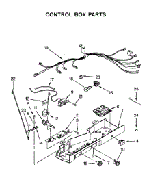 Control Box Parts parts for Amana Side-By-Side Refrigerator ASI2575FRS00 from AppliancePartsPros.com