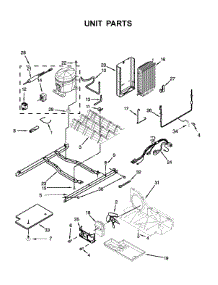 Unit Parts parts for Amana Side-By-Side Refrigerator ASI2575FRS00 from AppliancePartsPros.com