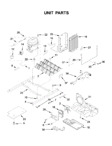 Unit Parts parts for Amana Side-By-Side Refrigerator ASI2575GRB05 from AppliancePartsPros.com
