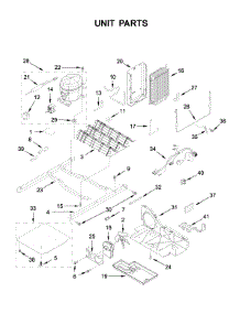 Unit Parts parts for Amana Side-By-Side Refrigerator ASI2575GRS00 from AppliancePartsPros.com