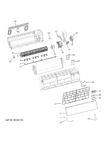Room Air Conditioner parts for Ge Air Handler ASYW09CRAWA1 from AppliancePartsPros.com