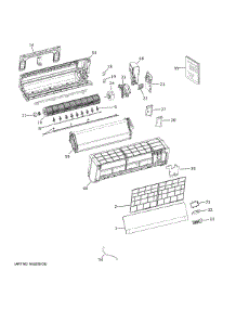 Room Air Conditioner parts for Ge Air Handler ASYW09URDWA from AppliancePartsPros.com