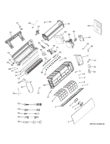 Room Air Conditioner parts for Ge Air Handler ASYW09URDWD1 from AppliancePartsPros.com