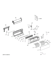 Room Air Conditioner parts for Ge Air Handler ASYW18CRDWA1 from AppliancePartsPros.com