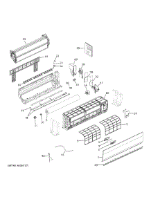 Room Air Conditioner parts for Ge Air Handler ASYW18PRDWB from AppliancePartsPros.com
