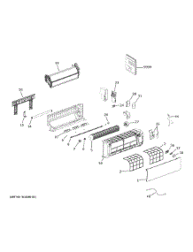 Room Air Conditioner parts for Ge Air Handler ASYW24CRDWA1 from AppliancePartsPros.com